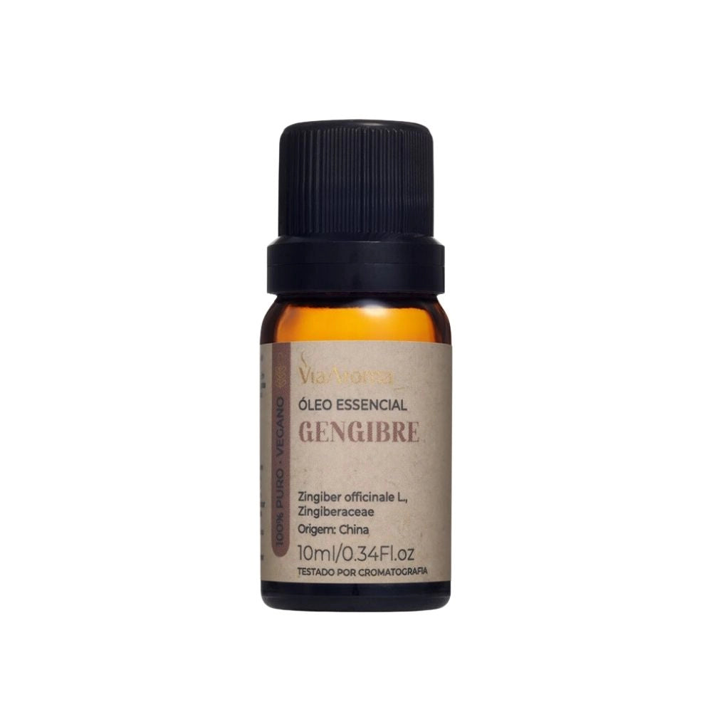 ÓLEO ESSENCIAL GENGIBRE 10ML - VIA AROMA