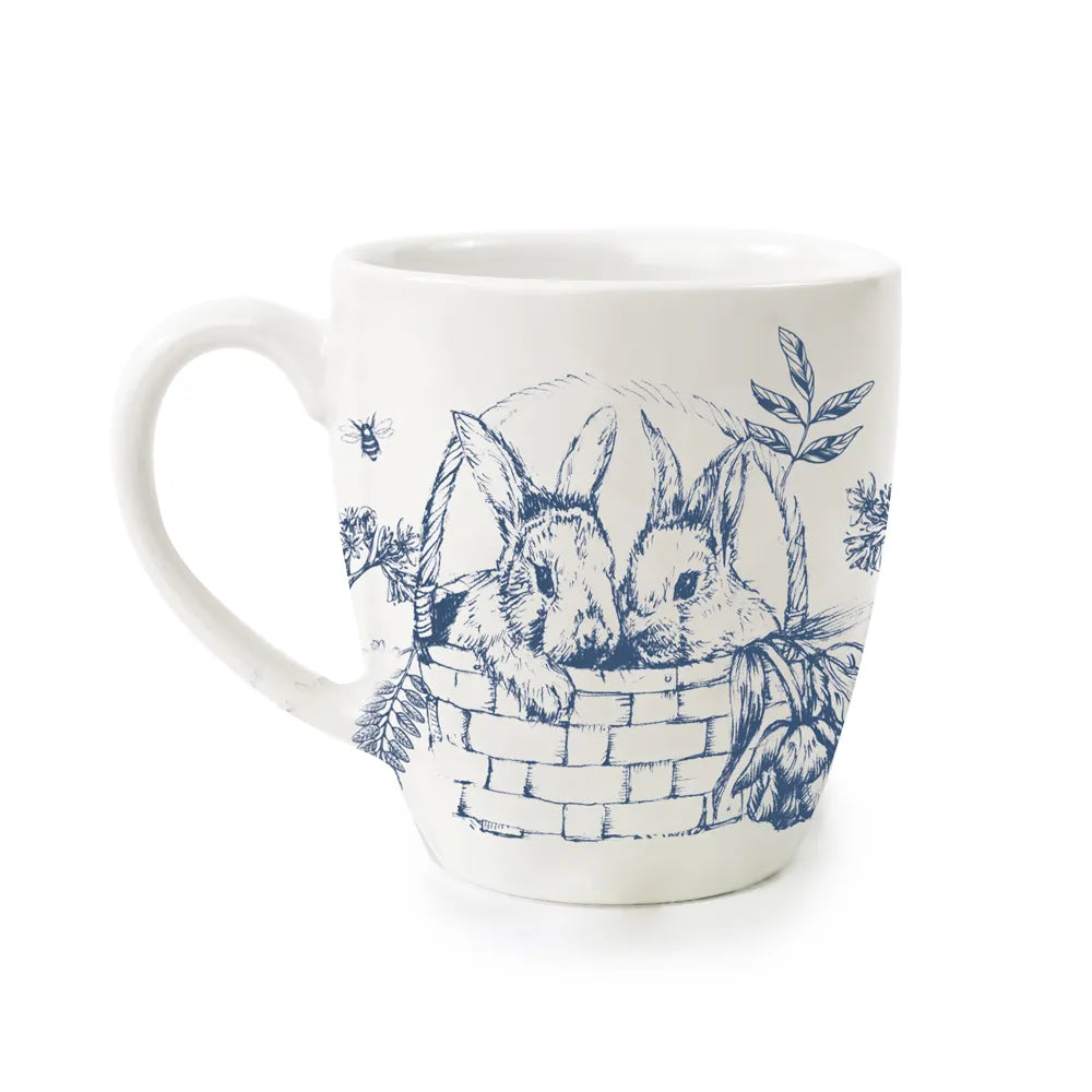 CANECA CLASSICA AZUL/BRANCO (COLLEC CLASS) C/1 UN - CROMUS