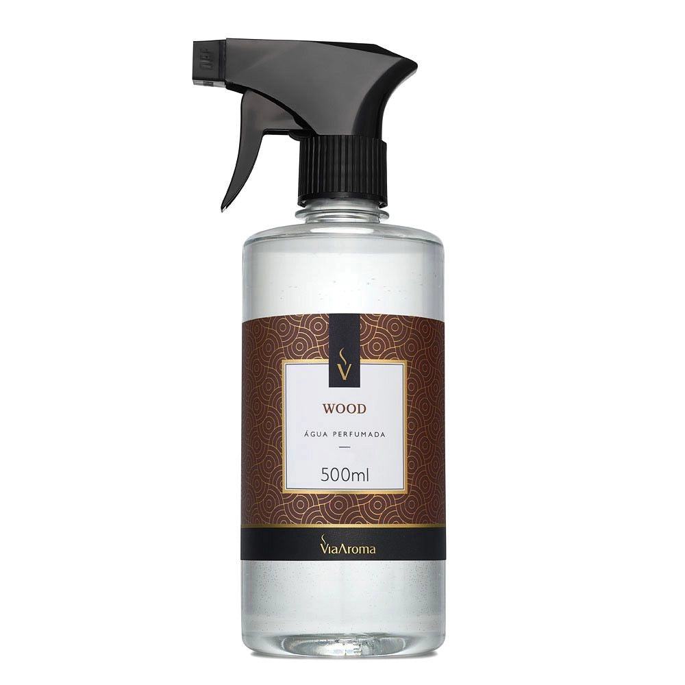 AGUA PERFUMADA CLASSICA WOOD 500ML- VIA AROMA