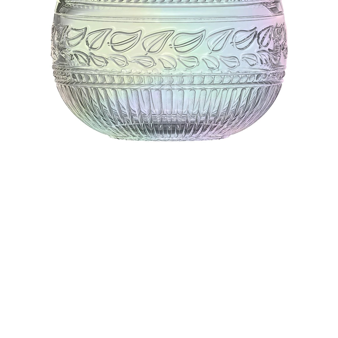 POTICHE PALACE EM CRISTAL COR FURTA 12X16,7CM - FULL FIT