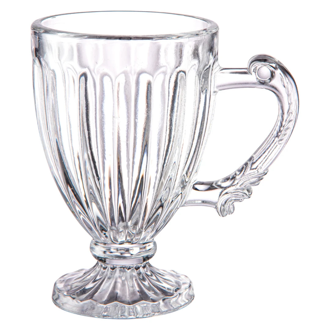 JOGO XICARAS PARA CAFÉ COFFEE TIME EM VIDRO C/ 6 PÇS 90ML - FULL FIT