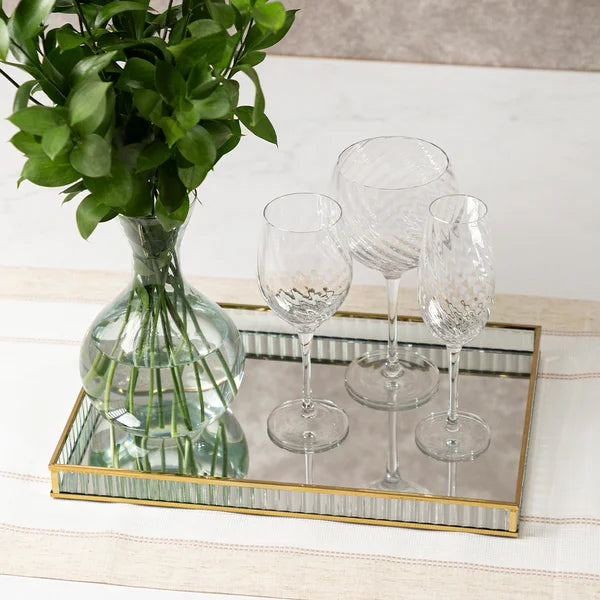 BANDEJA RETANGULAR GLASS 39,5CM X 26,5CM - COPA & CIA