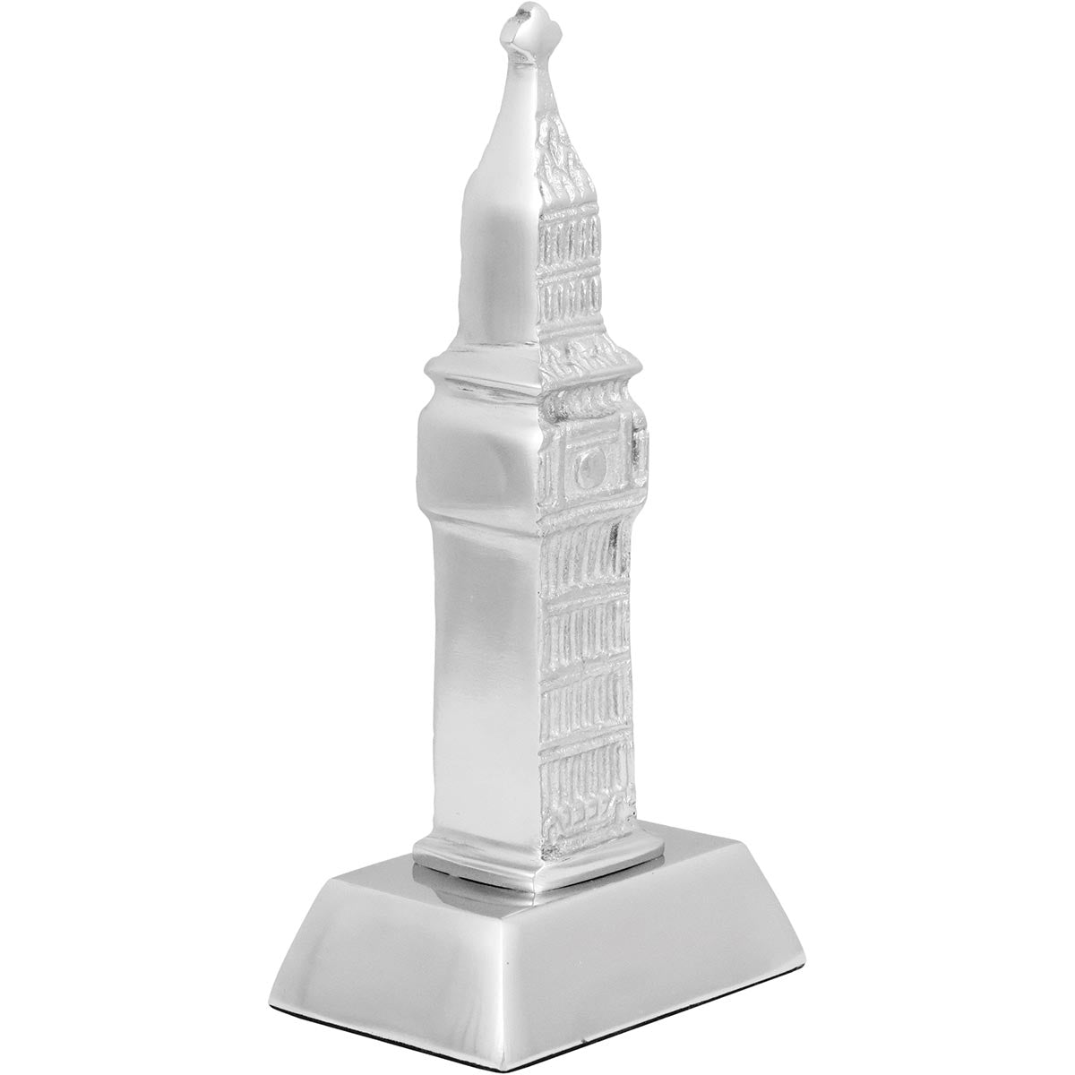 ADORNO LONDRES TOURISM BIG BEN ALUMÍNIO PRATA 19X9X6CM HOME&CO - GS