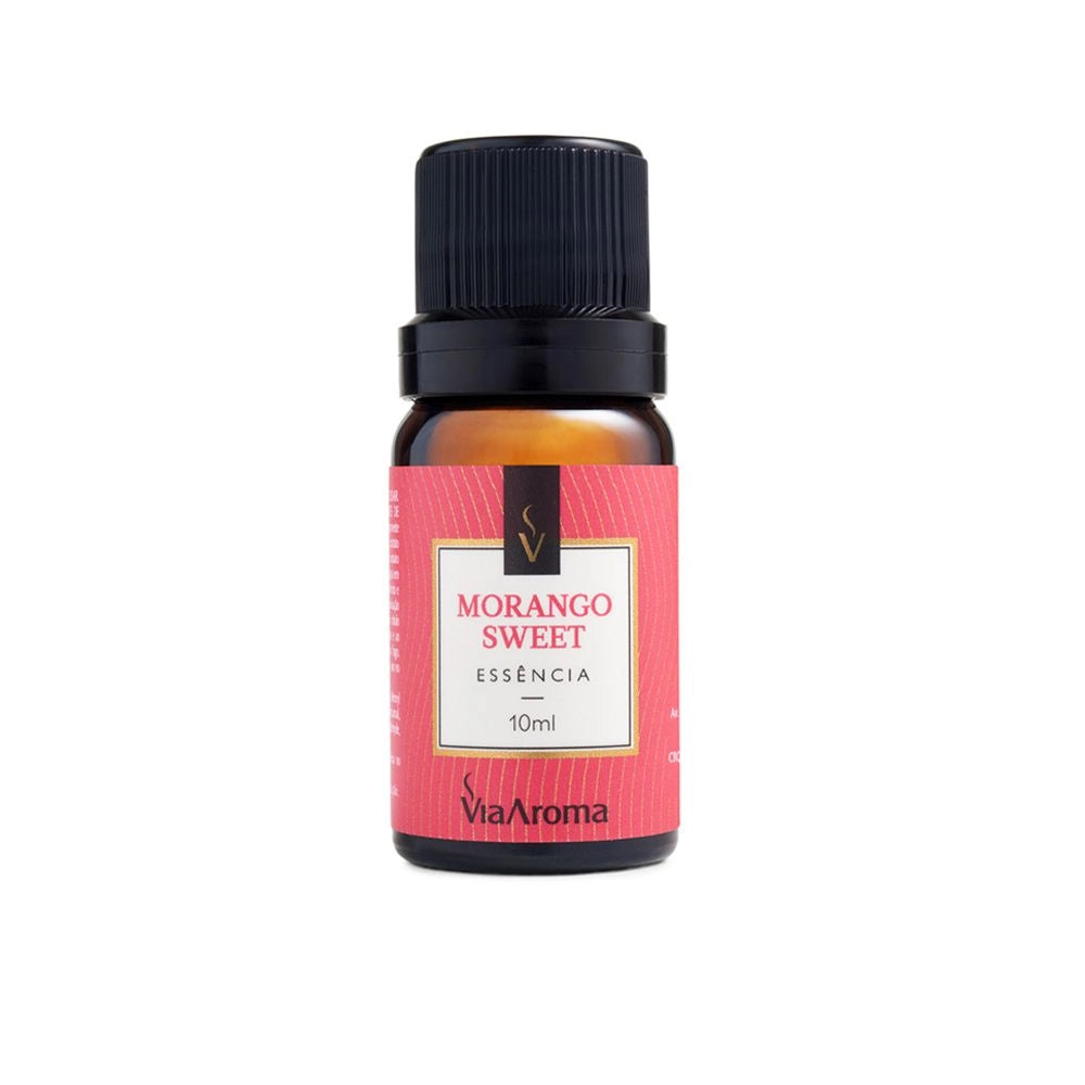 ESSENCIA  CLASSICA MORANGO SWEET 10ML - VIA AROMA