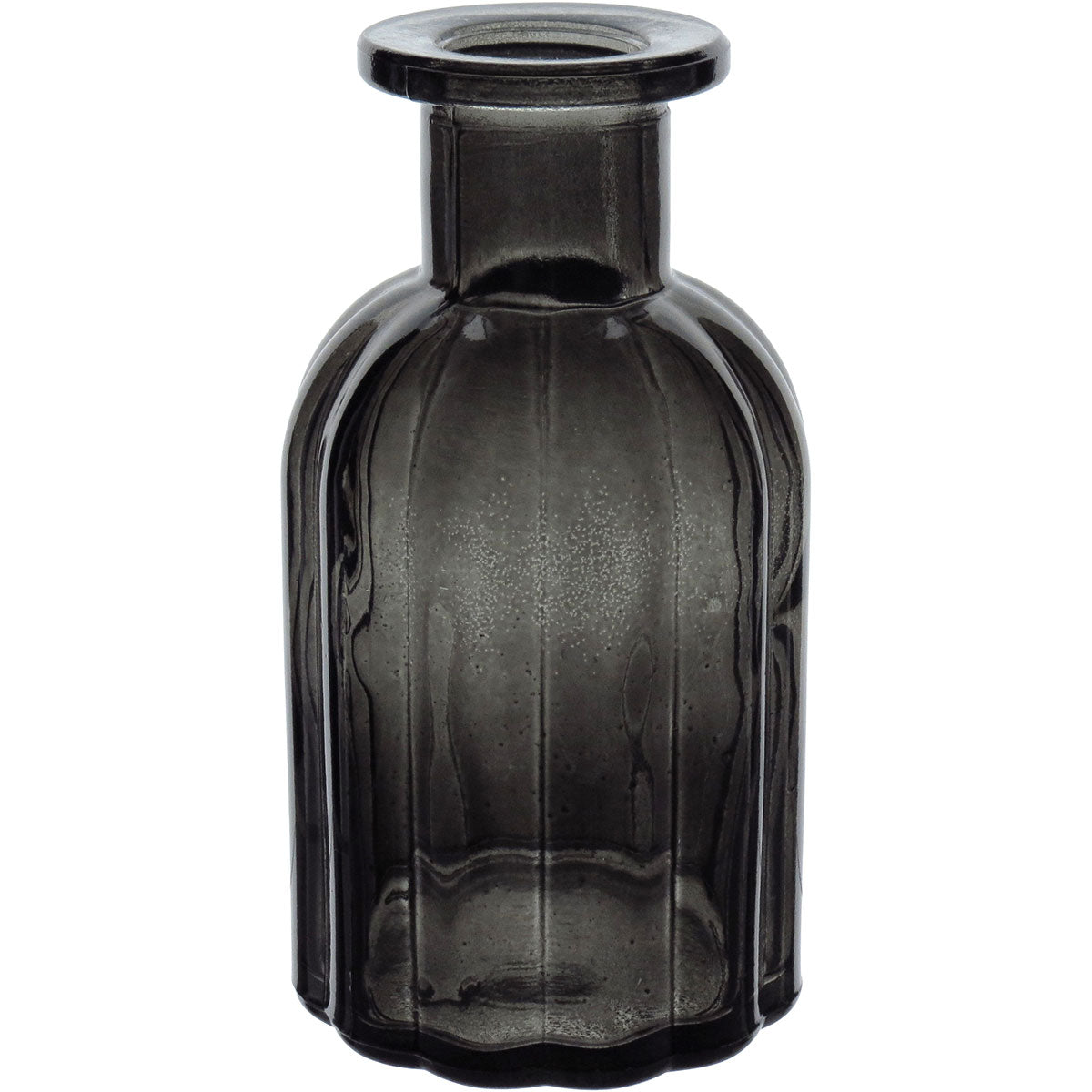 VASO VIDRO FUME 14X7X7CM HOME&CO - GS