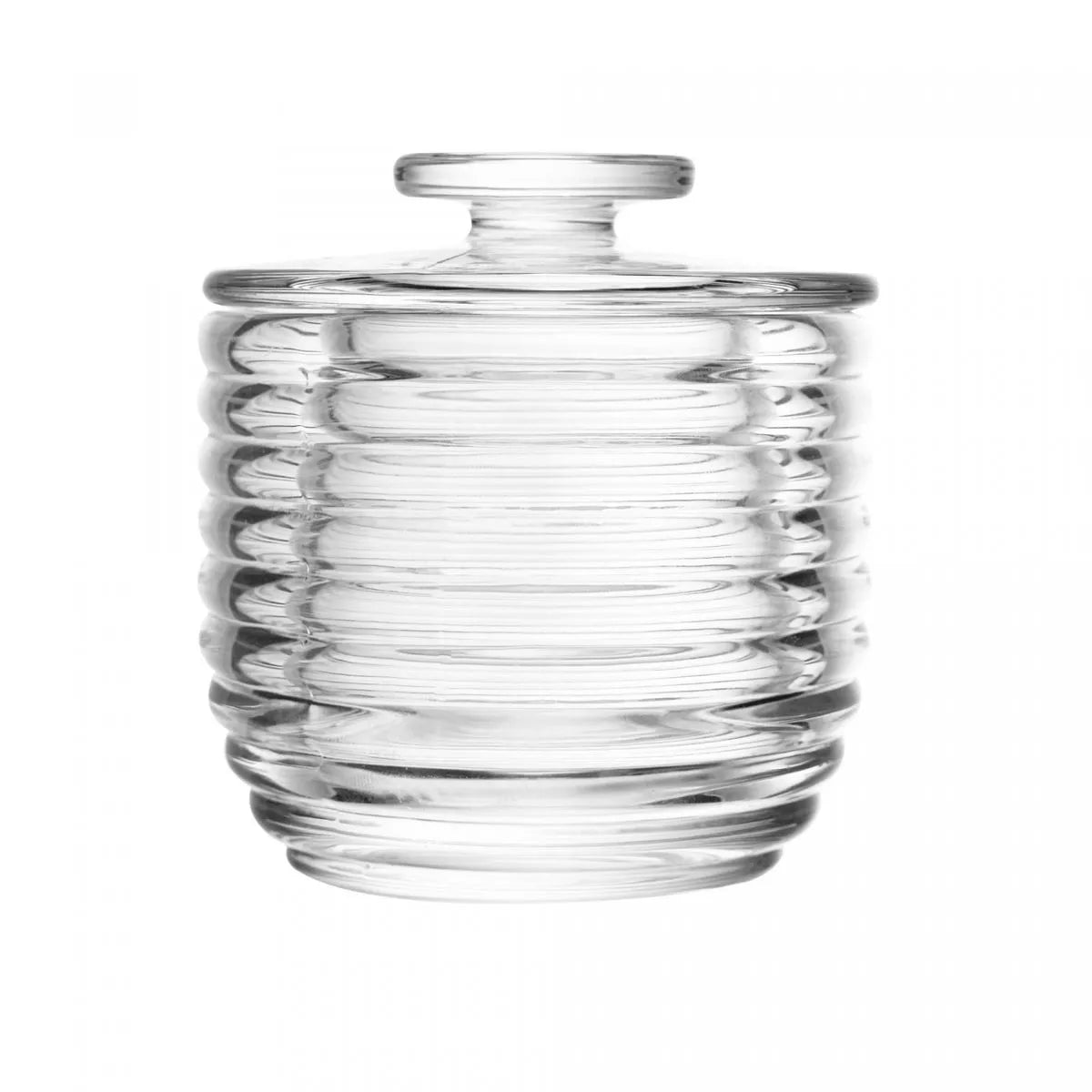 MANTEIGUEIRA FRANCESA DE VIDRO COLMEIA 9,5X9,5X10,5CM - LYOR