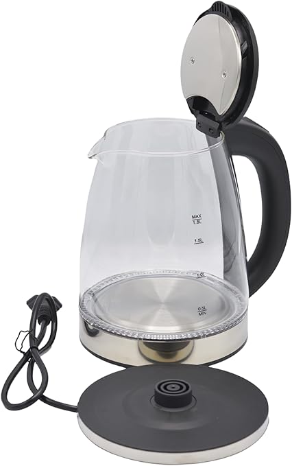 CHALEIRA ELETRICA CRISTAL 1,8LTS 127V 1000W - A5 IMPORTADORA