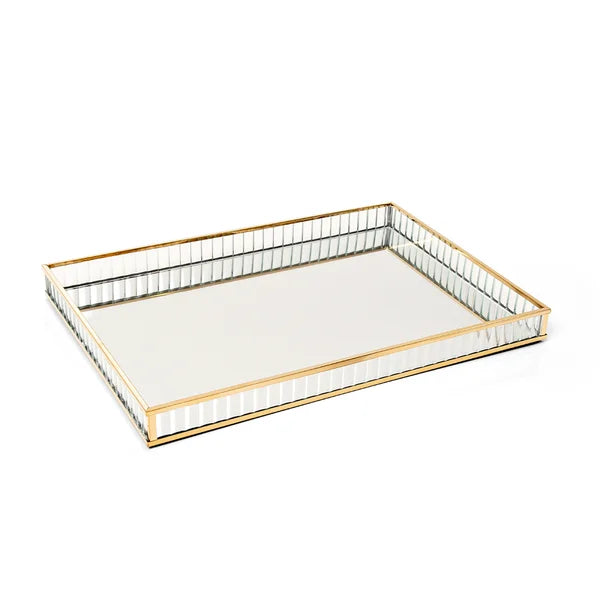 BANDEJA RETANGULAR GLASS 39,5CM X 26,5CM - COPA & CIA