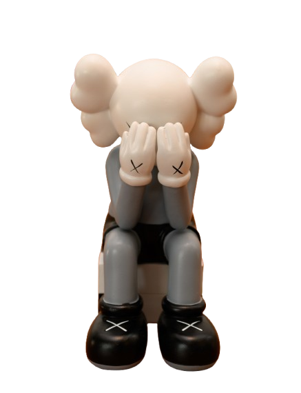 ESCULTURA KAW II SENTADO 9CM  - LUNNE