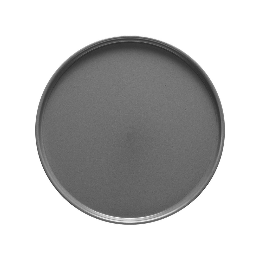 PRATO RASO EDGE GRAFITE CERAMICA 27CM - COPA & CIA