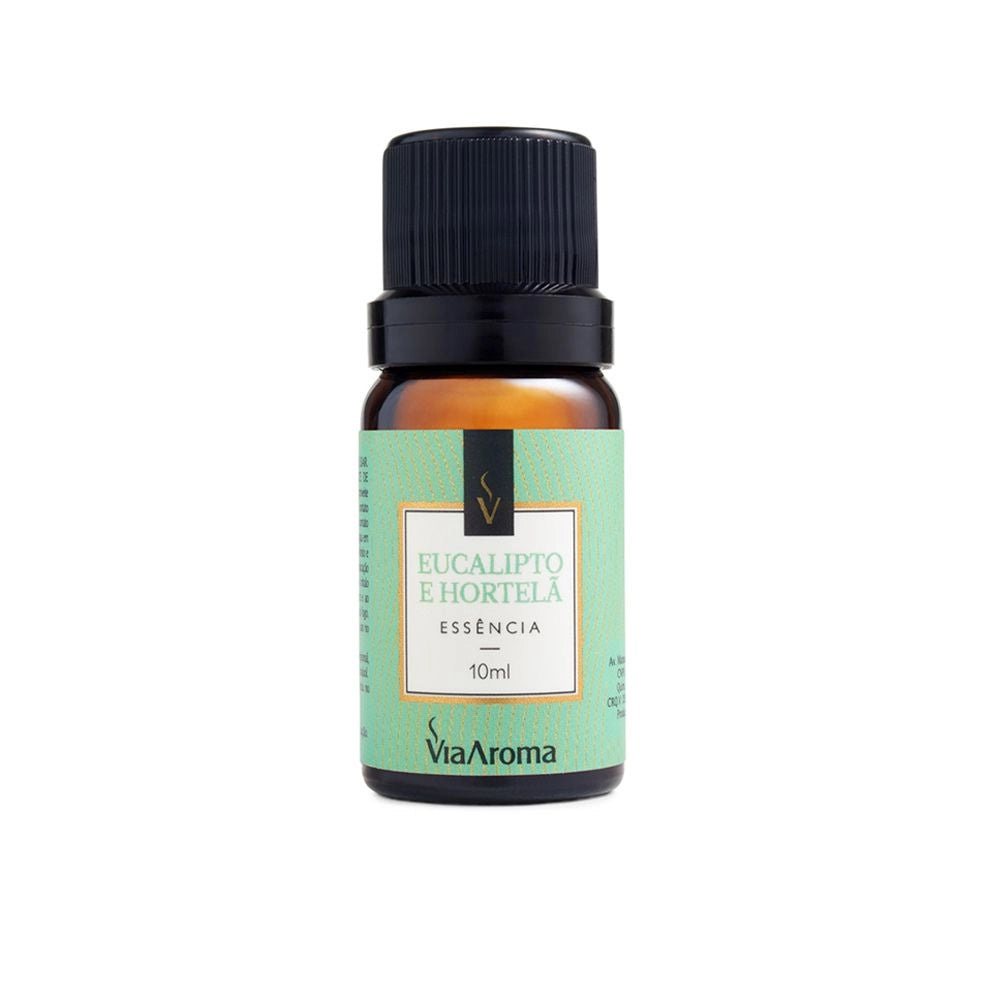 ESSENCIA CLASSICA EUCALIPITO E HORTELA 10 ML - VIA AROMA