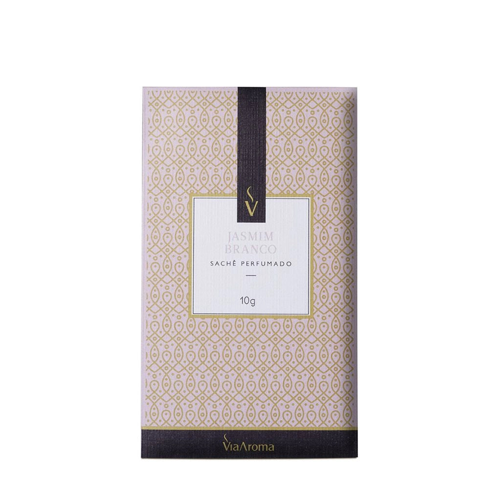 SACHE CLASSICA JASMIM BRANCO 10G - VIA AROMA