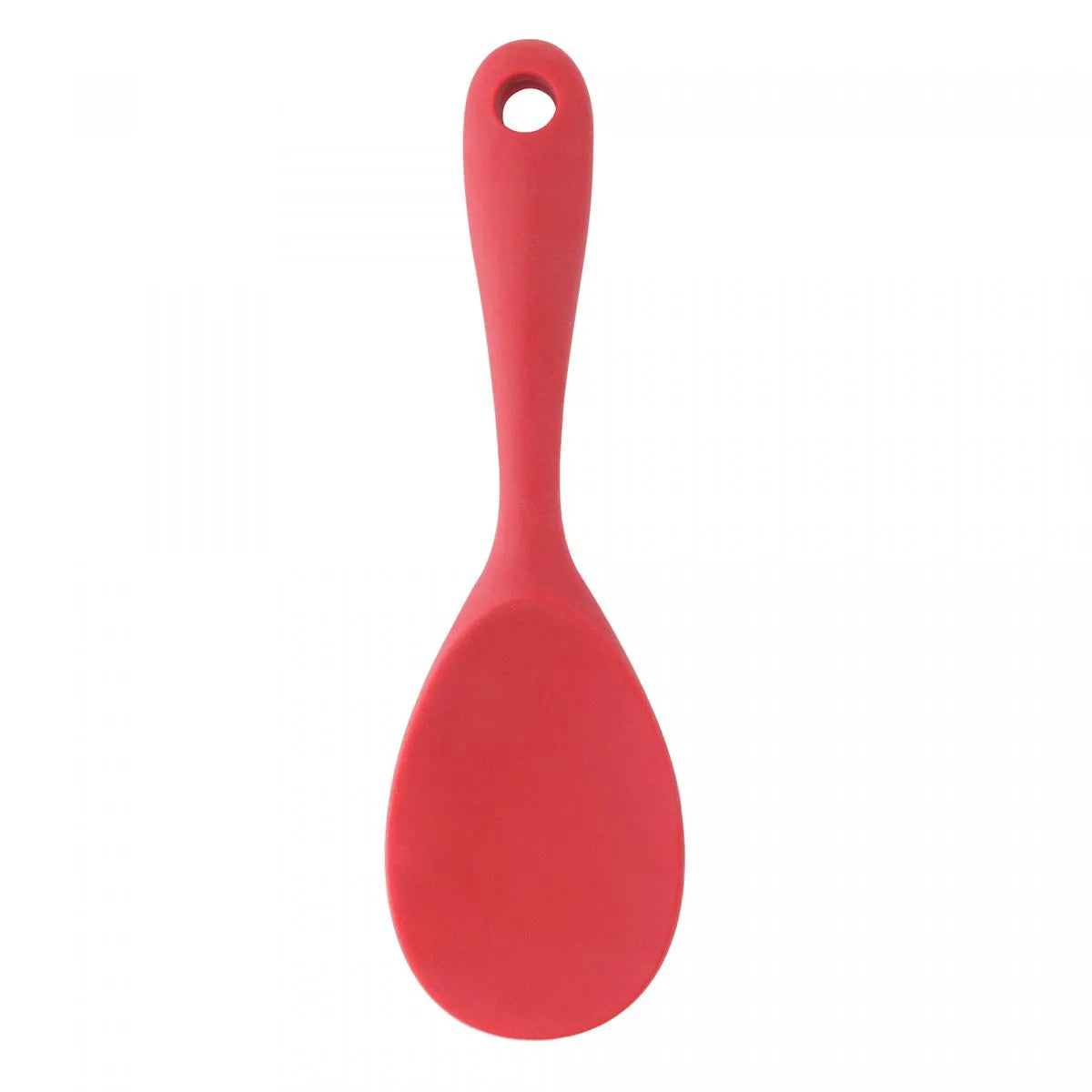 COLHER P/ARROZ DE SILICONE VERMELHA 22,5X6,7CM - LYOR