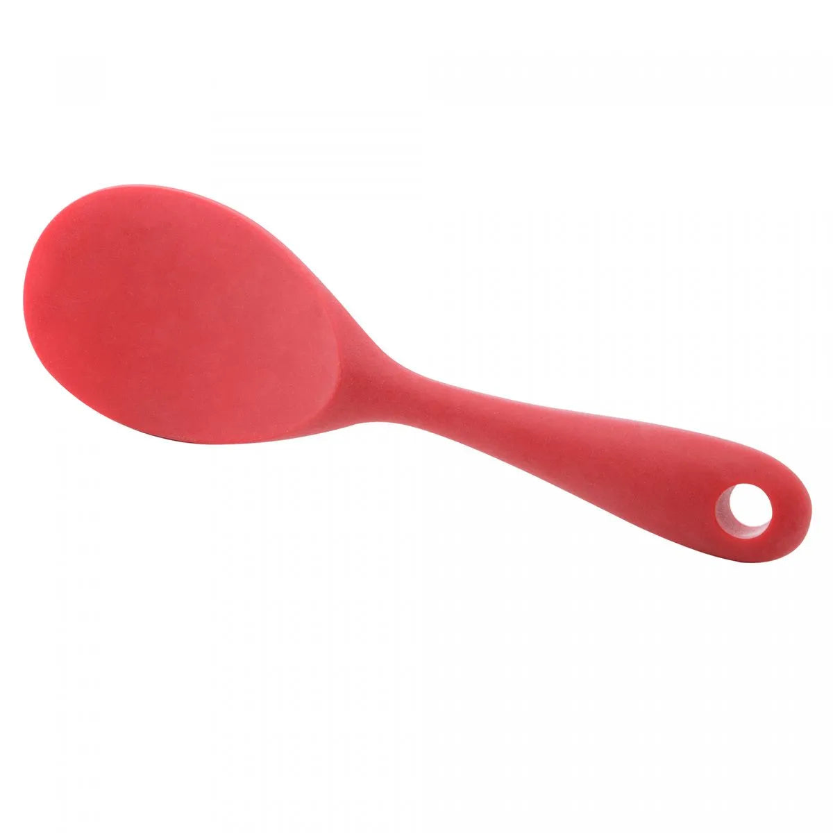 COLHER P/ARROZ DE SILICONE VERMELHA 22,5X6,7CM - LYOR