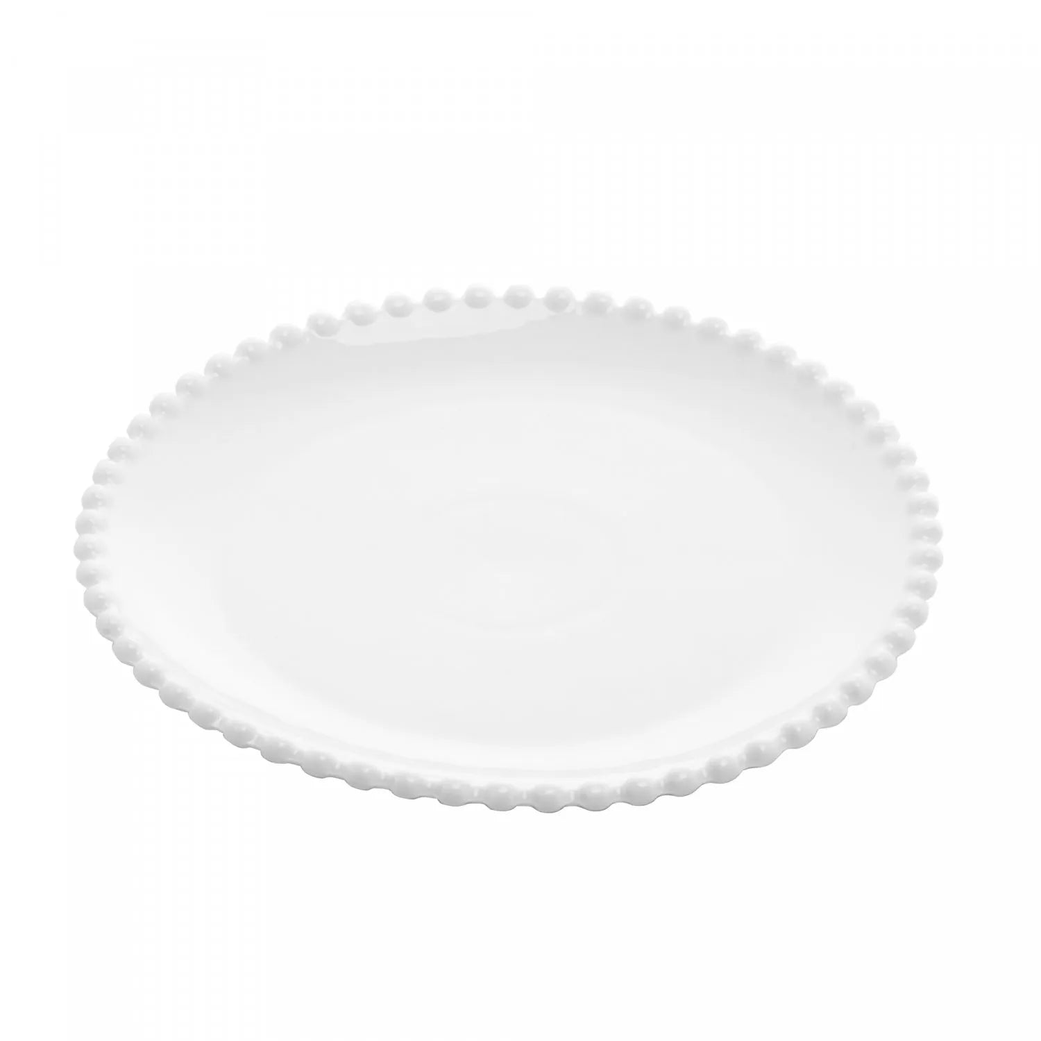 KIT 6 PRATOS SOBREMESA PORCELANA BEADS BR