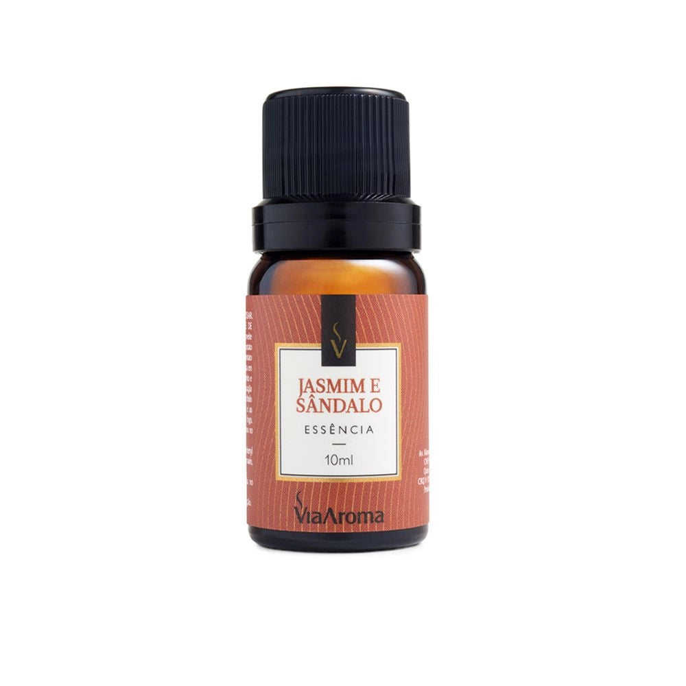 ESSENCIA CLÁSSICA JASMIM E SÂNDALO 10ML - VIA AROMA