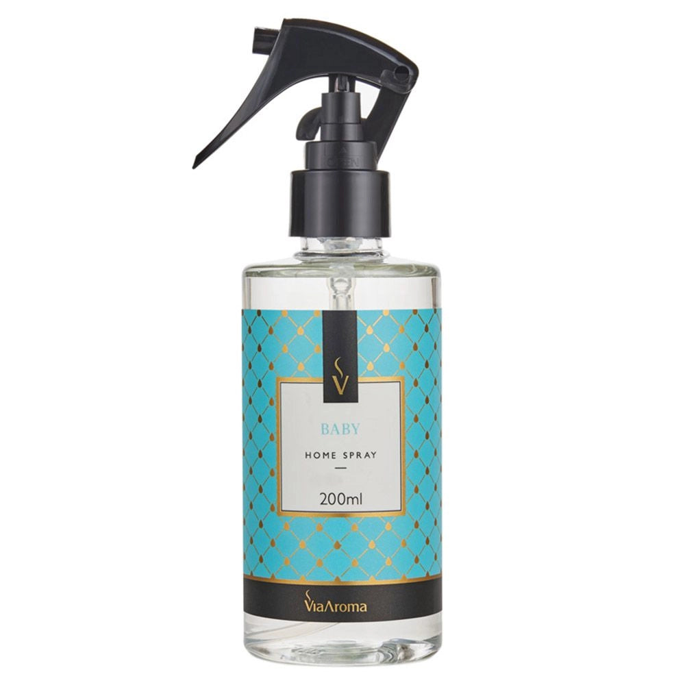 HOME SPRAY CLASSICA BABY 200ML - VIA AROMA
