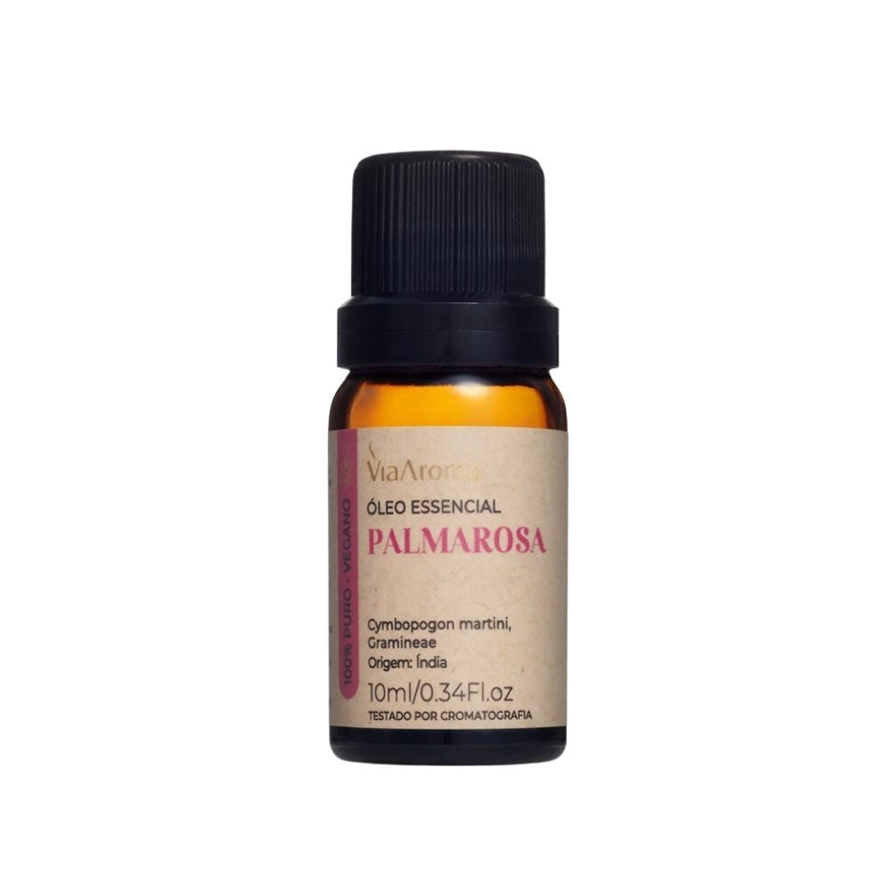 ÓLEO ESSENCIAL PALMAROSA 10ML - VIA AROMA
