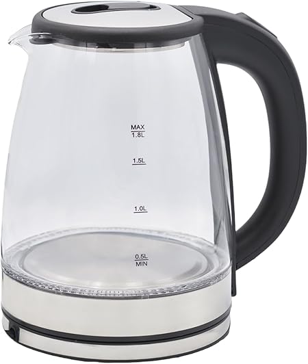 CHALEIRA ELETRICA CRISTAL 1,8LTS 127V 1000W - A5 IMPORTADORA