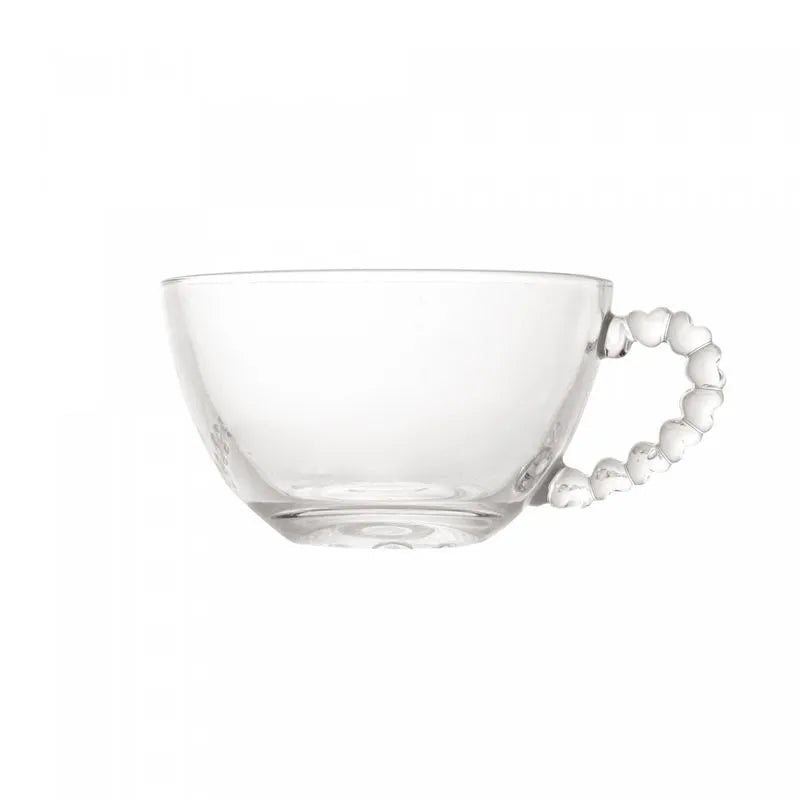 XÍCARA PARA CAFÉ CORAÇÃO DE CRISTAL 80ML - LYOR