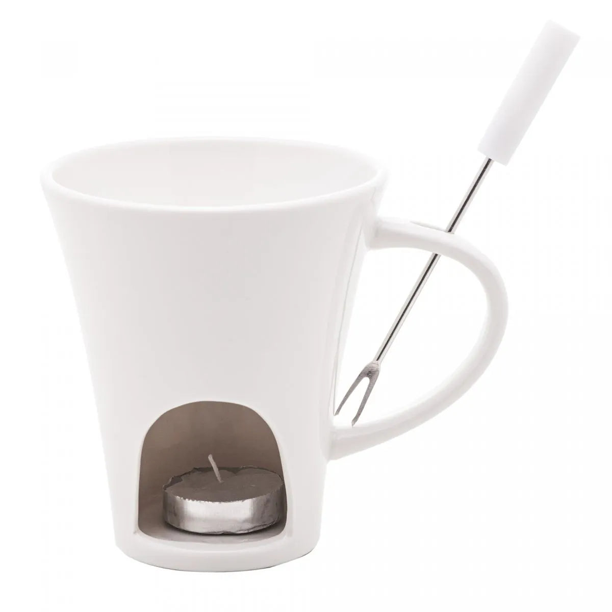 MINI FONDUE PORCELANA IVY BRANCA 200ML - LYOR