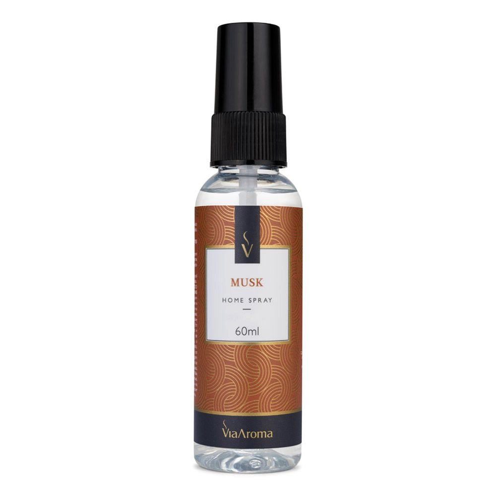 HOME SPRAY CLASSICA MUSK 60ML - VIA AROMA