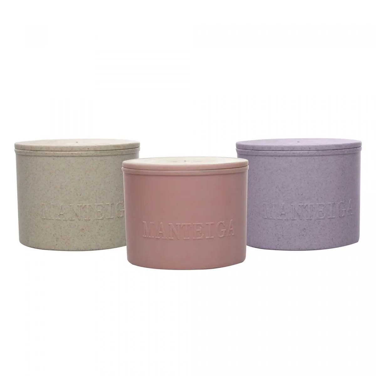 MANTEIGUEIRA FRANCESA EM BAMBU E PP SORTIDO 10X10X8,5CM - LYOR