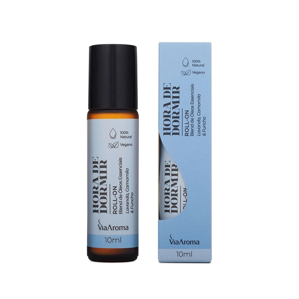 ROLL-ON OLEO ESSENCIAL HORA DE DORMIR 10ML - VIA AROMA