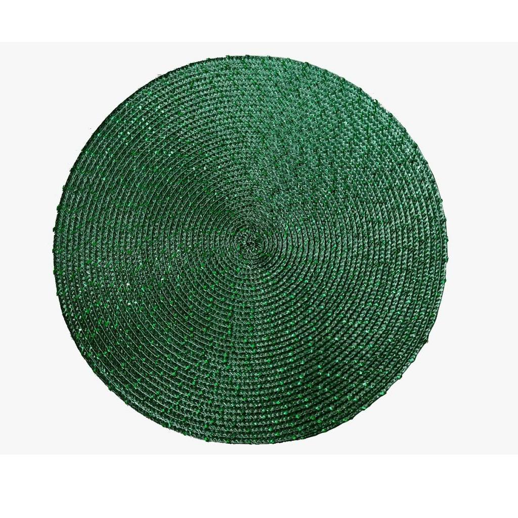 JOGO AMERICANO REDONDO VERDE 38CM - COPA & CIA