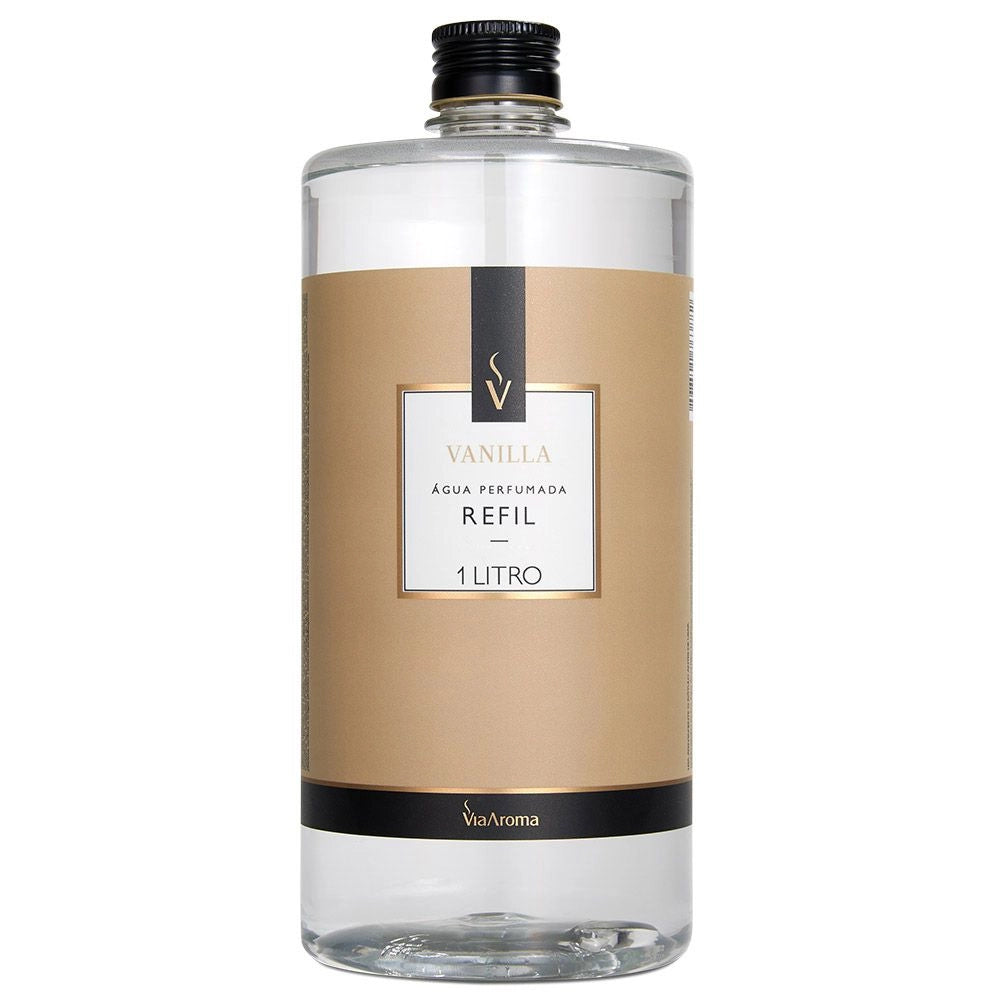 REFIL AGUA PERFUMADA CLASSICA VANILLA 1LT - VIA AROMA
