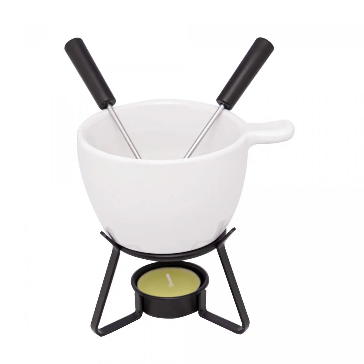 APARELHO DE FONDUE 4 PÇS BARILOCHE BRANCO 250ML - LYOR