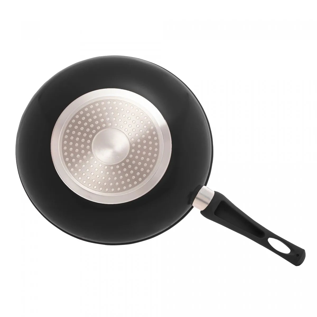 FRIGIDEIRA WOK DE INDUCAO EM ALUMINIO COM REVESTIMENTO CERAMICO GRANILITE VERMELHA 28CM - LYOR