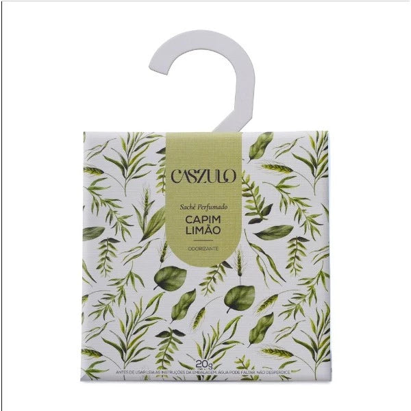 SACHE CASZULO CAPIM LIMAO 20G - VIA AROMA