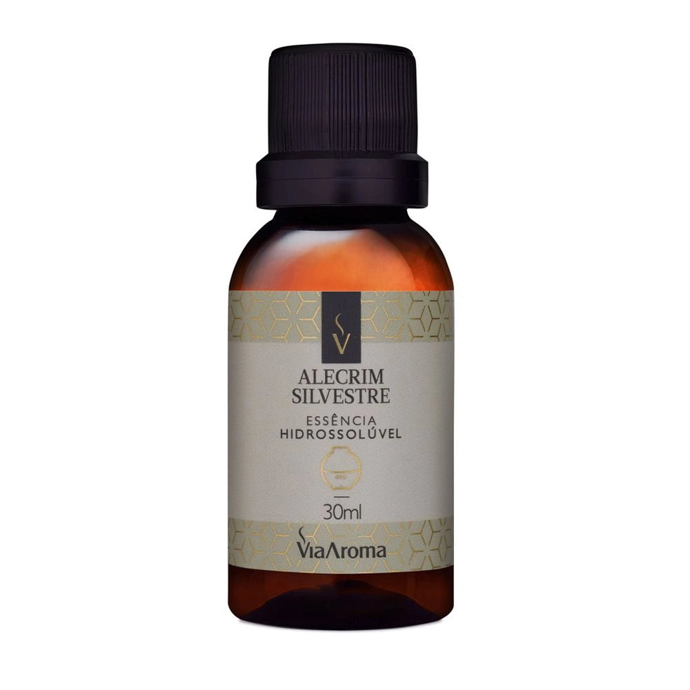 ESSENCIA HIDROSSOLUVEL CLASSICA ALECRIM SILVESTRE 30ML - VIA AROMA