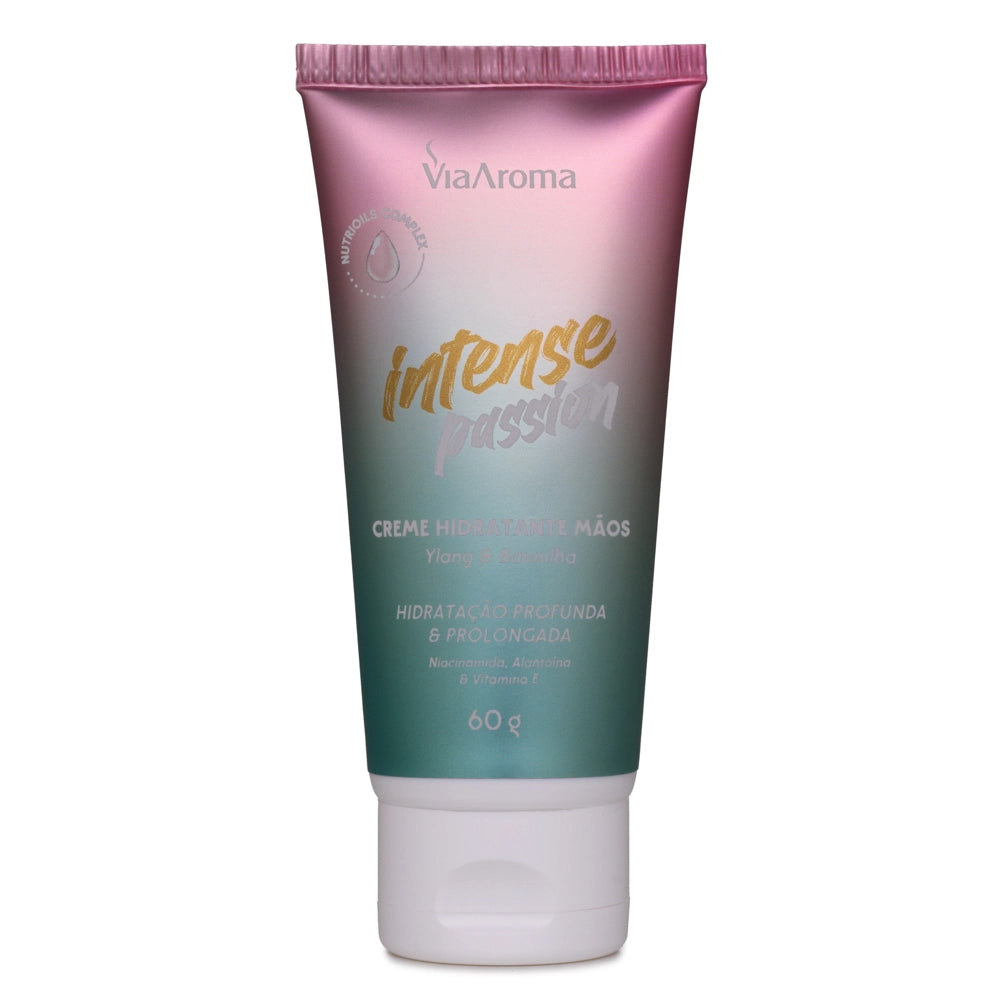 CREME MÃOS INTENSE PASSION 60G - VIA AROMA