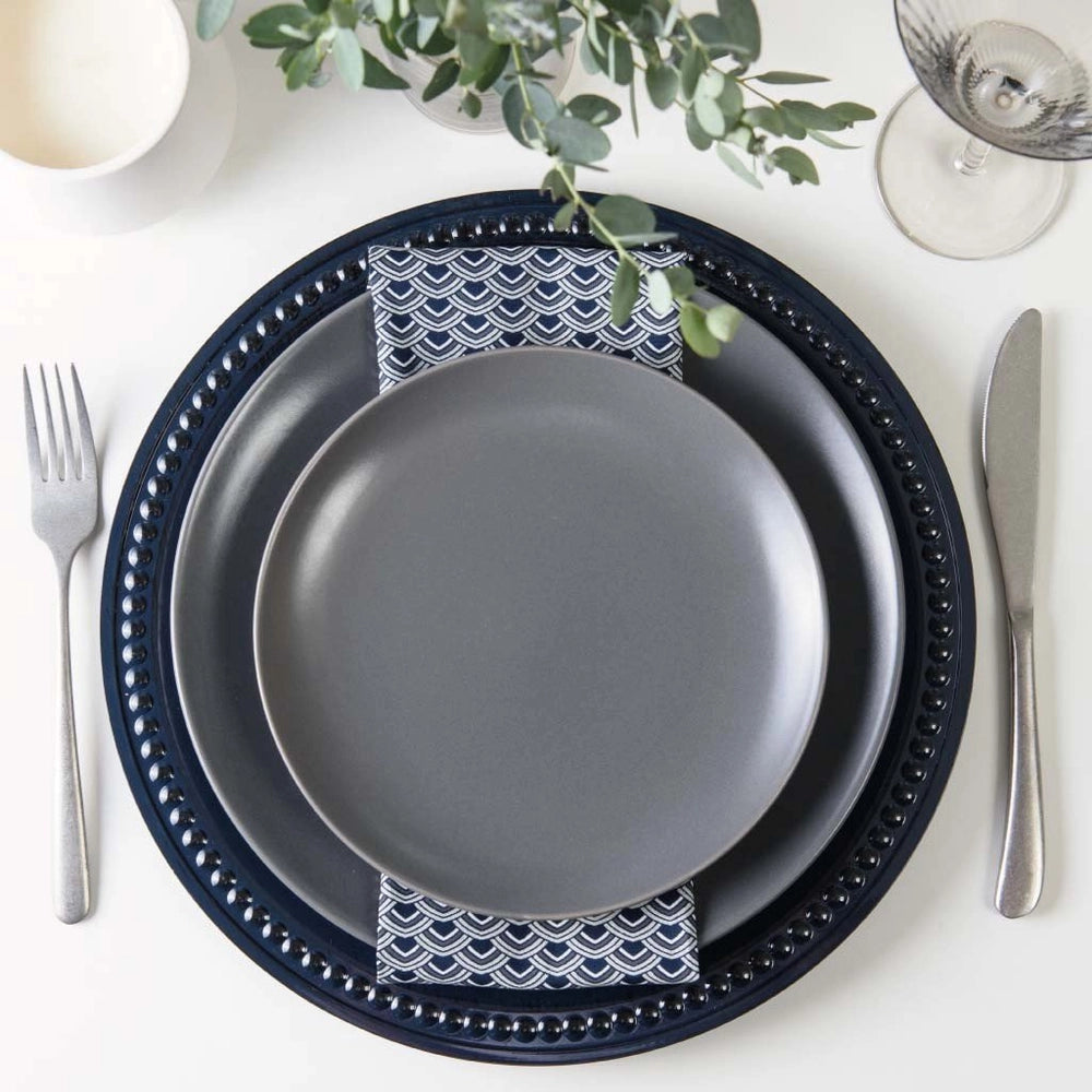 PRATO DE SOBREMESA COLOR HOME GRAFITE - COPA & CIA