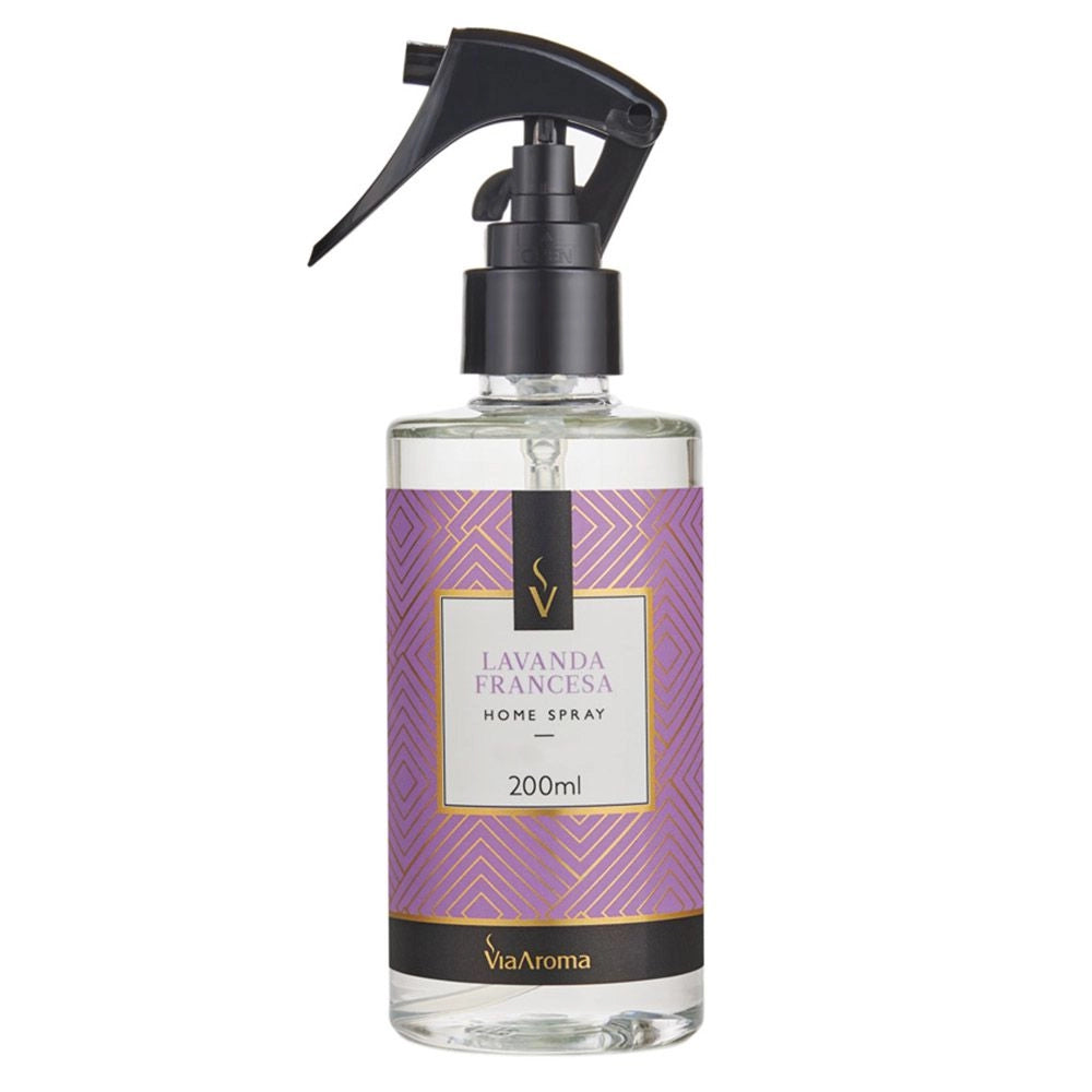HOME SPRAY CLASSICA LAVANDA FRANCESA 200ML -  VIA AROMA