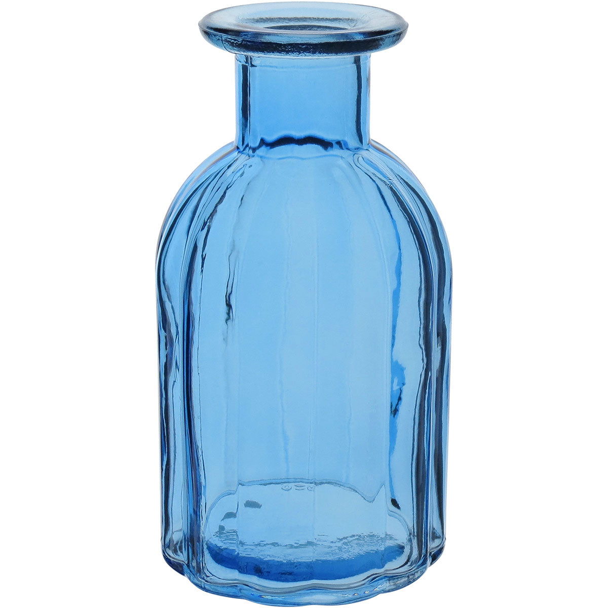 VASO VIDRO AZUL 10X5X5CM HOME&CO - GS