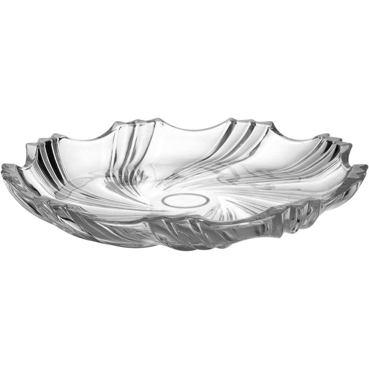 CENTRO DE MESA VIDRO STRAVAGANZA TRANSPARENTE 23X3CM  HOME&CO - GS