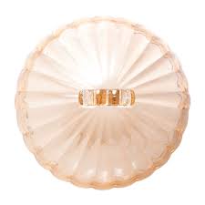 QUEIJEIRA DE CRISTAL ECOLÓGICO COM TAMPA IMPERIAL ÂMBAR METALIZADO 20,5X12,5CM - LYOR