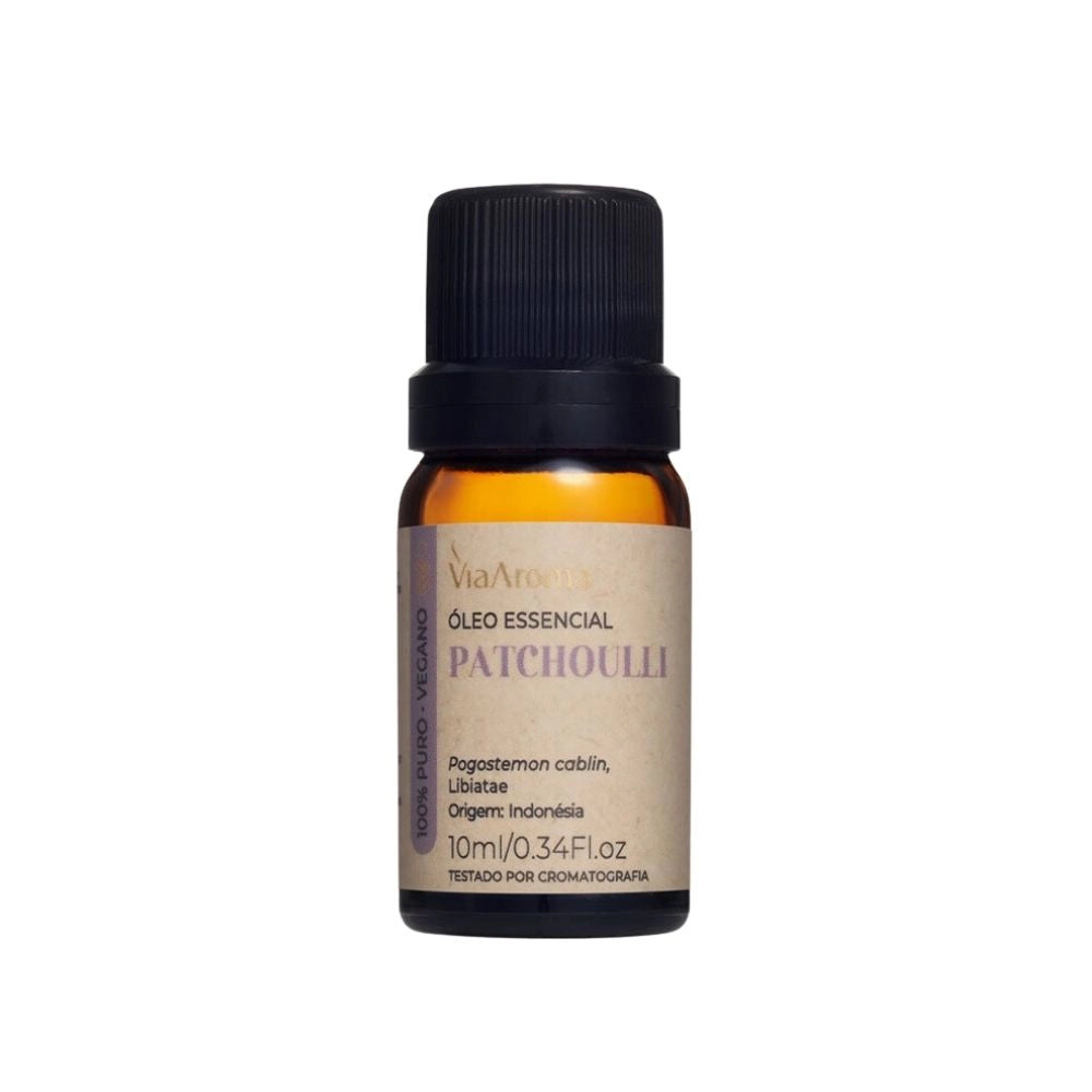 ÓLEO ESSENCIAL PATCHOULLI 10ML - VIA AROMA